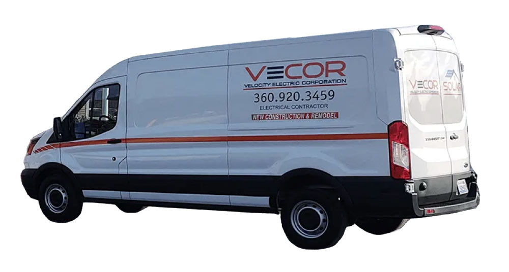 whatcom electrician work van