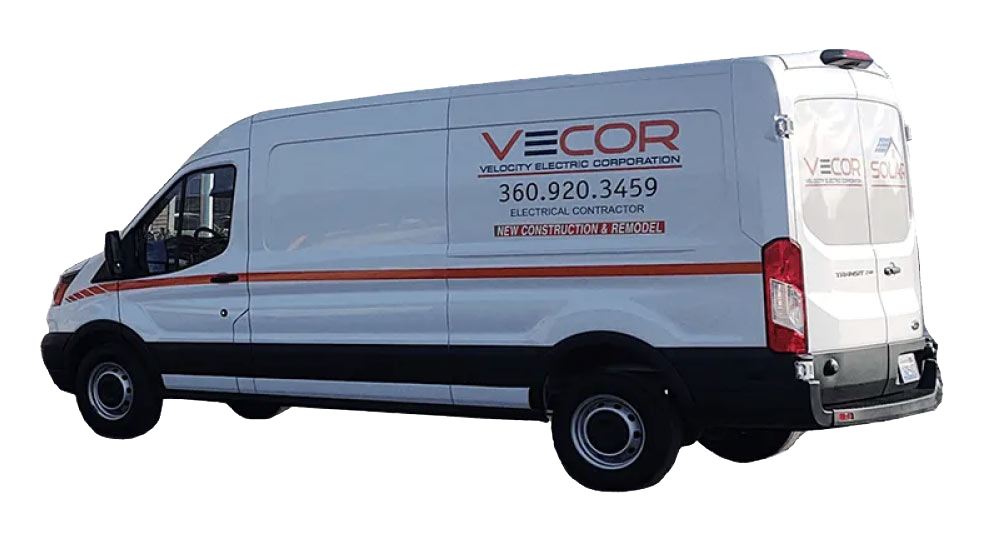 whatcom electrician work van